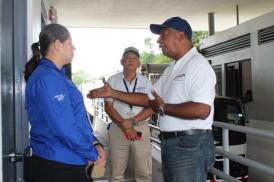 Subdirector Logístico realiza visita técnica en la zona occidental