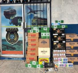 En tres operativos en Colón, Aduanas retiene mercancías varias