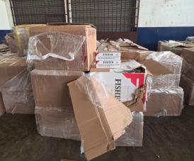Aduanas retiene carga con Cigarrillos no declarados en Muelle 3 de Cristóbal 