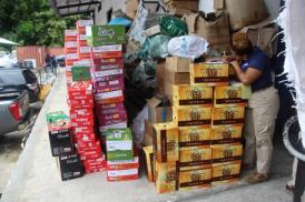 Aduanas retiene productos comestibles de origen asiático sin documentación fiscal en Puente Centenario
