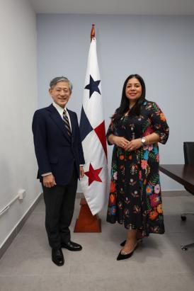 Embajador de Japón realiza visita de cortesía