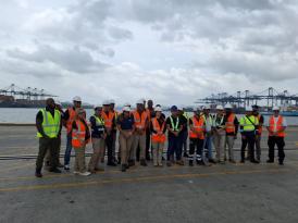  Funcionarios reciben entrenamiento sobre Equipos de Control Antiterrorista en Puertos Marinos