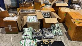 Aduanas supera los 9 millones de dólares en mercancías retenidas por presunto fraude marcario