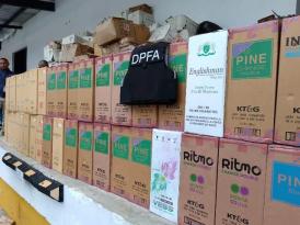Aduanas decomisa 59 pacas de cigarrillos valoradas en $35,000
