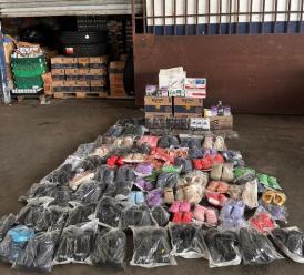 Decomisan mercancía de dudosa procedencia en Portobelo