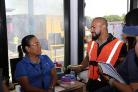 Aduanas realiza verificación de procedimientos en las custodia marítimas portuarias