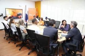 Directora de Aduanas se reúne con altos representantes del puerto PSA Panama   