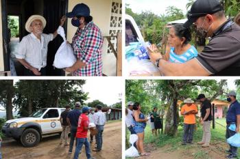 Aduanas respalda acciones del Plan Solidario en la región de Azuero