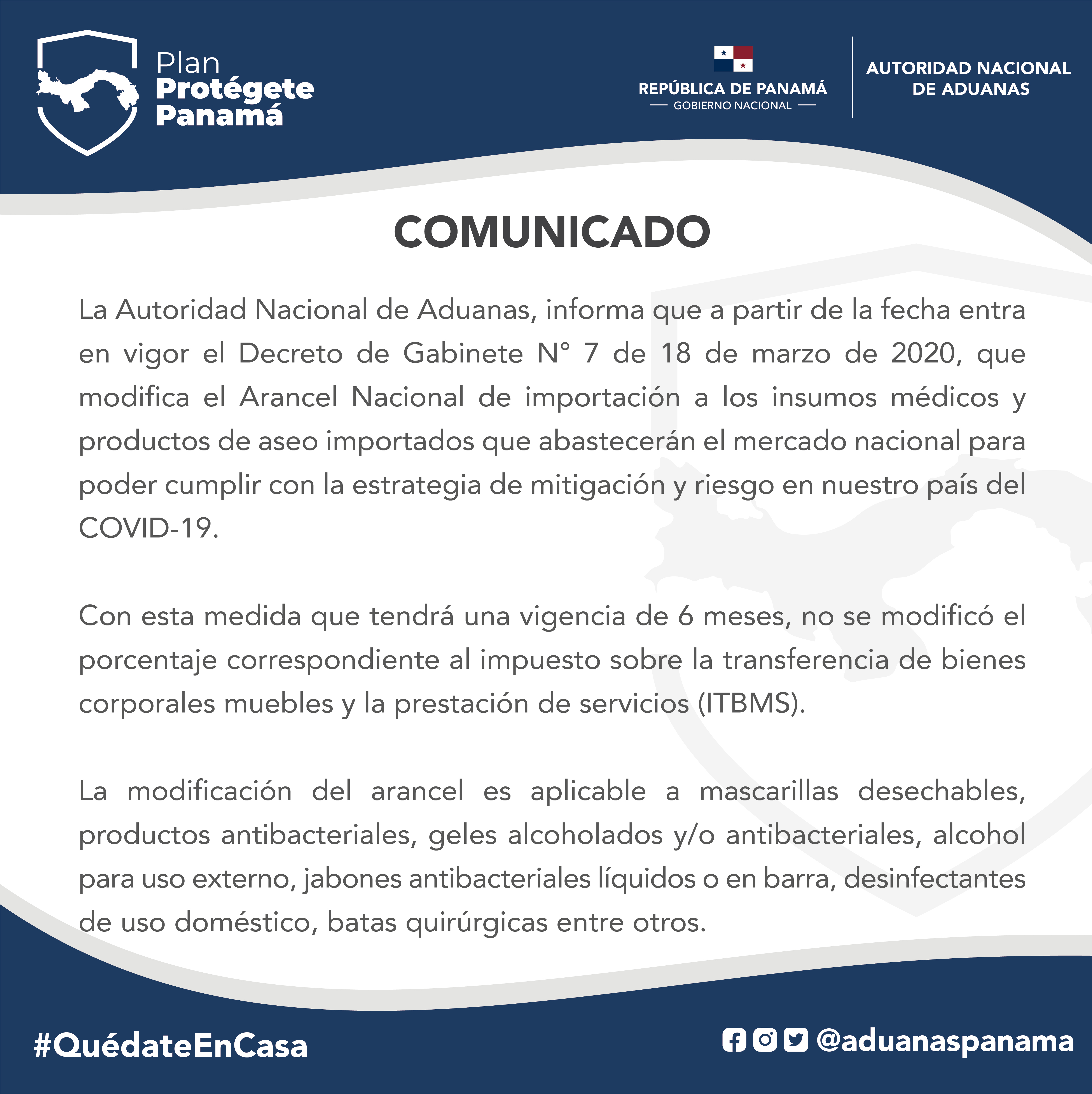 comunicado 03202020
