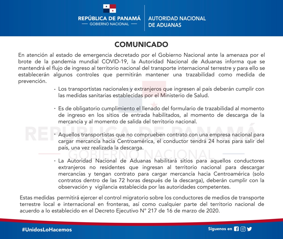 COMUNICADO COVID19 3