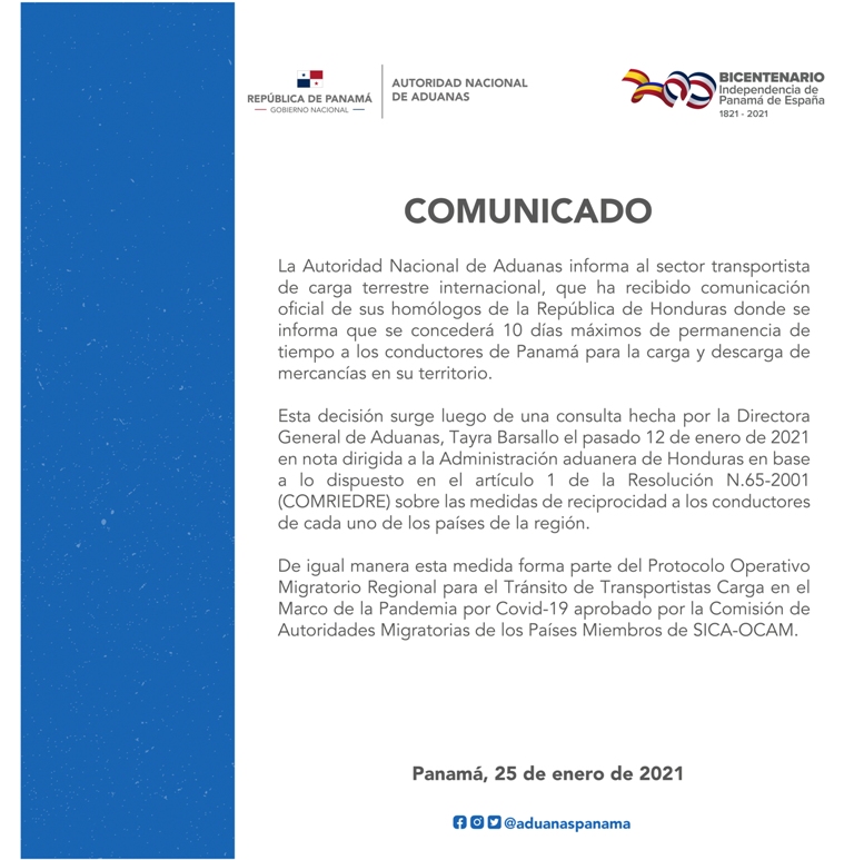 COMUNICADO