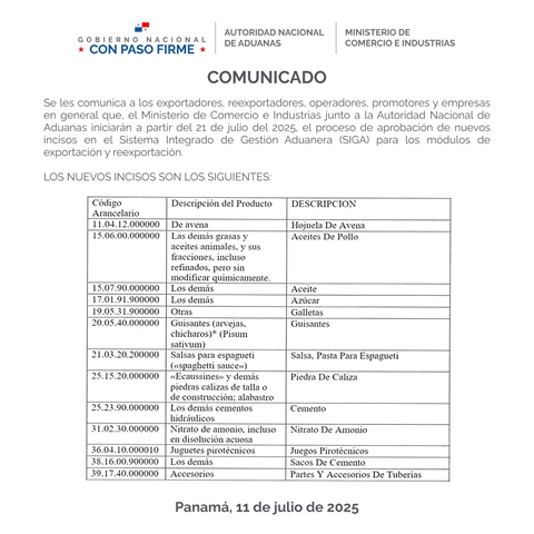 comunicado 1