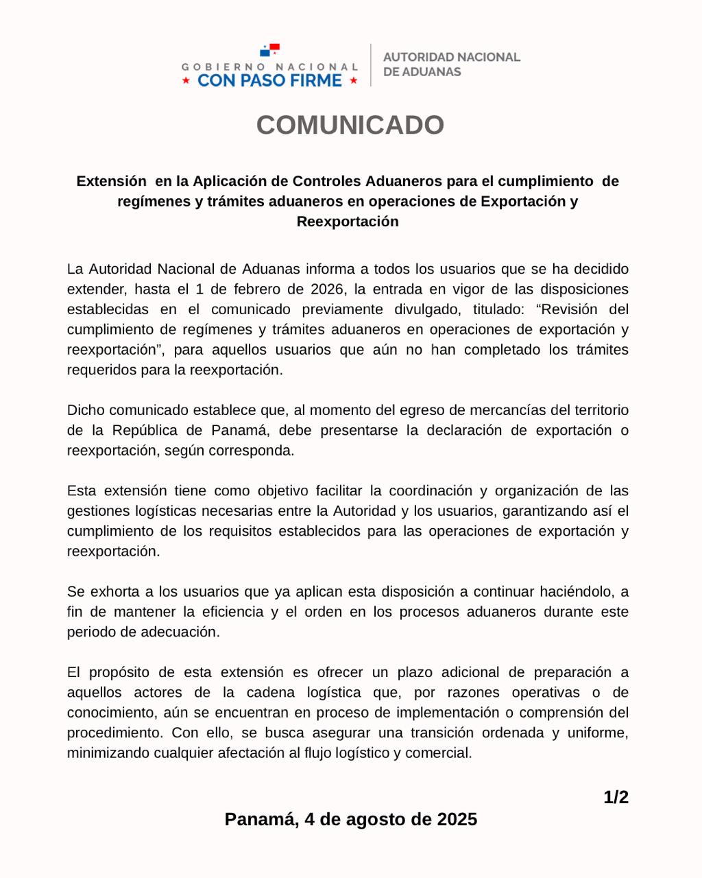 extension de controles