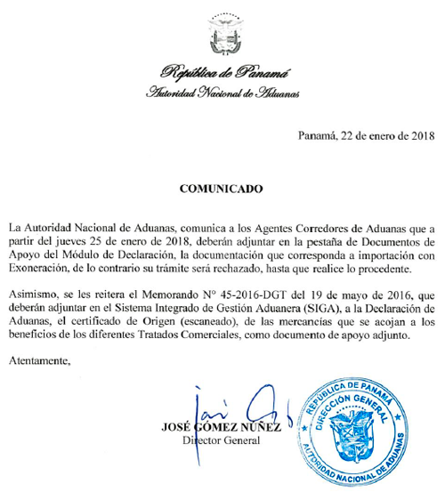 comunicado 01252018 1218pm