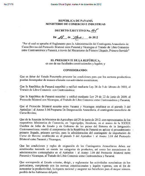 Decreto N165 del 28-11-2012 PLLPS NI